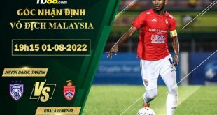 Nhận định kèo Johor Darul Takzim vs Kuala Lumpur