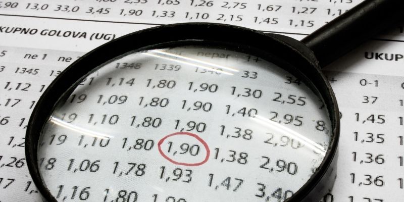 Sự thay đổi trong tỷ lệ được cung cấp từ nhà cái