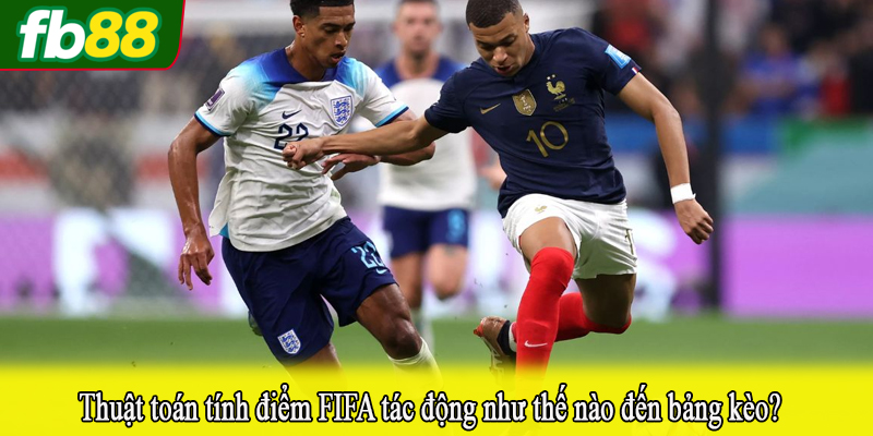 Thuật toán tính điểm FIFA tác động như thế nào đến bảng kèo?