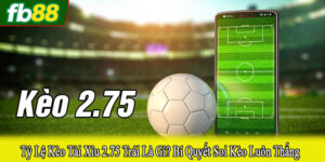 tỷ lệ kèo tài xỉu 2.75 trái